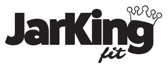 Logo Jarking Fit negro con efecto